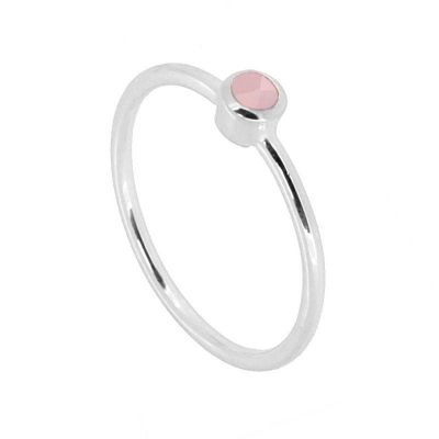 Anillo Noa Rosa Plata