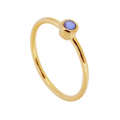 Anillo Noa Blue Gold