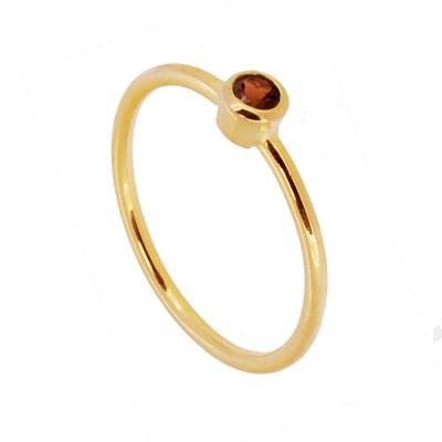 Anillo Noa Granate Gold