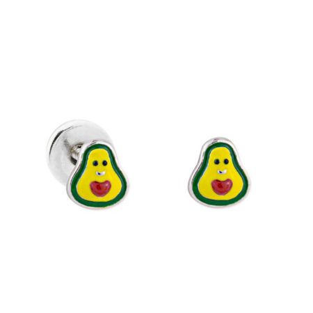 pendientes de niña aguacates