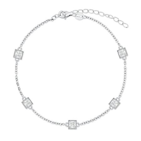 pulsera de plata mujer 