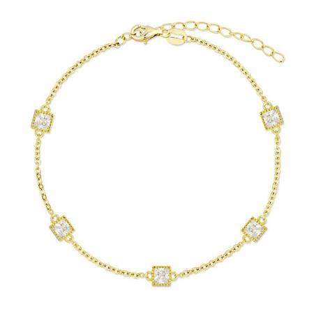 pulsera de oro para mujer 